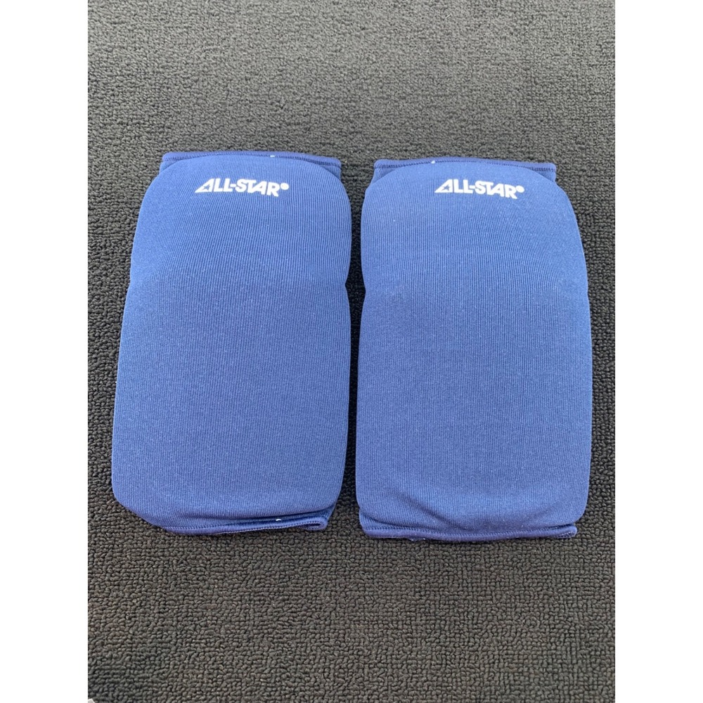 ALL STAR Extra‎ Long Sports Knee Pad Navy Blue Wrestling Boxing Volleyball